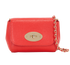Mini Lily, &pound;395, Handbags, Red, Leather, Front view
